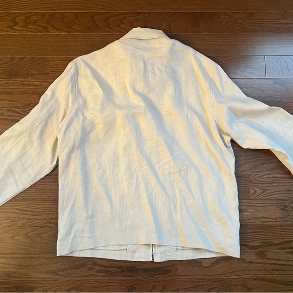 Mango Linen Jacket XXL - Picture 2 of 6